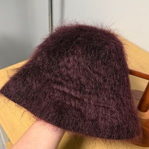COS fuzzy bucket hat